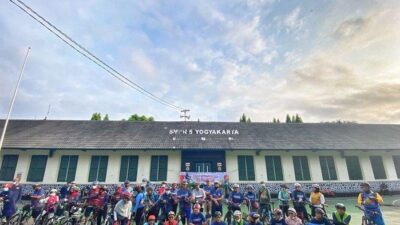 Alumni SMP Negeri 5 Yogyakarta Gelar Gowes Bersama untuk Eratkan Tali Persaudaraan